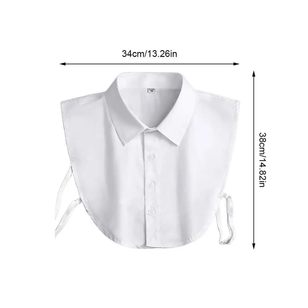 Faux col universel pour hommes et femmes, vêtements de cérémonie professionnels, tissu de haute qual