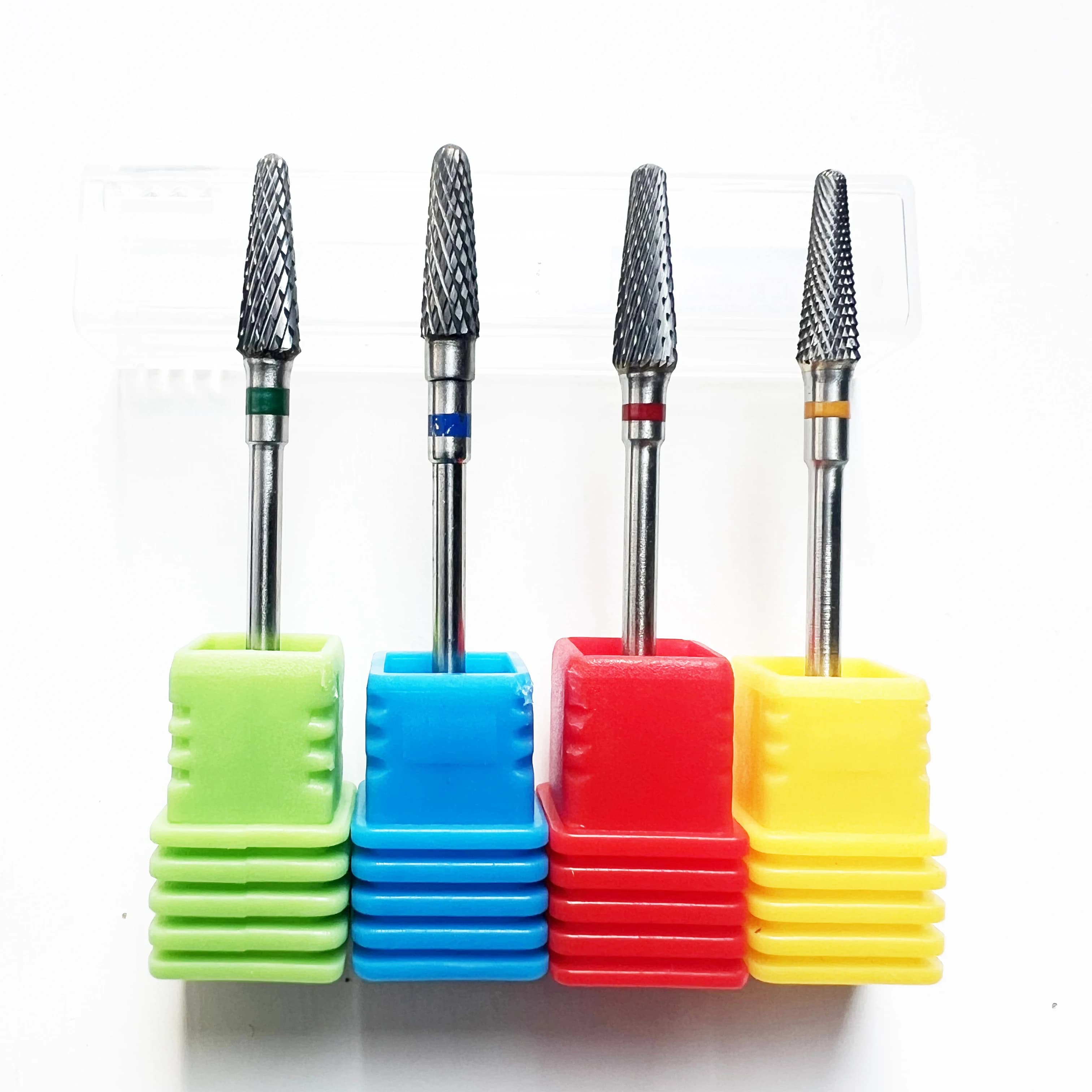 1 pièces foret à ongles en carbure appareil limes à ongles fraises électriques pour manucure fraises