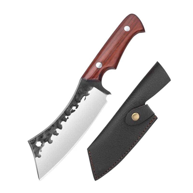 Couteau de cuisine tranchant en acier inoxydable, éplucheur de fruits, couteau de Chef, éplucheur de