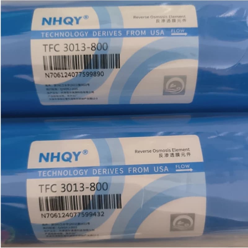 Filtre à osmose inverse, Membrane d'Adhérence, Système RO, Eau, TDavid, 3013-800, 800gpd, 2 Pièces
