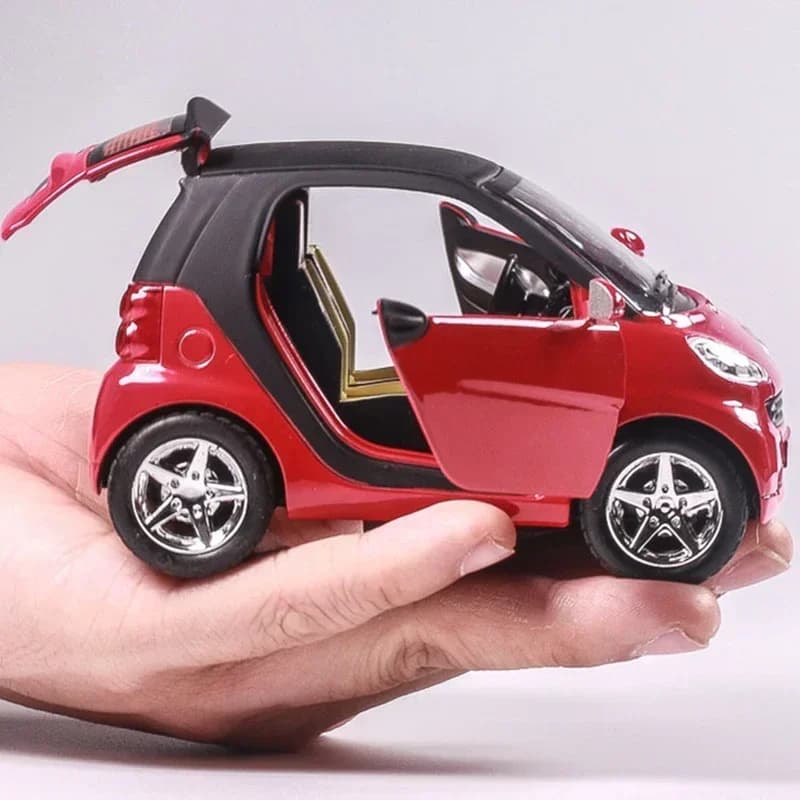 Ornement de style de voiture en alliage, jouet de décoration intérieure pour Benz Smart 451 453 Fort