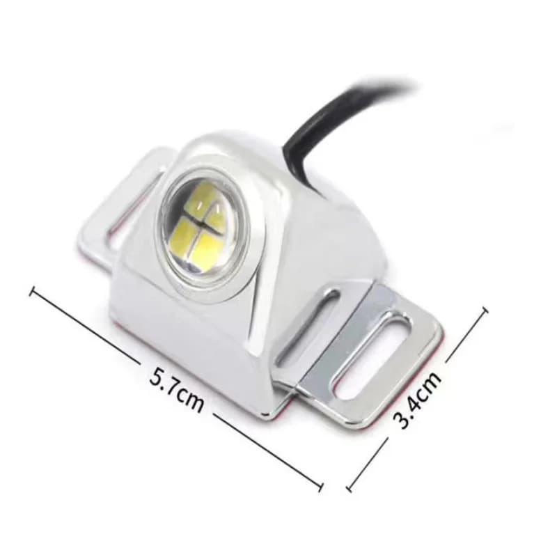 Feu de recul pour voiture 12-24V, lampe d'avertissement clignotante haute luminosité, feu arrière po
