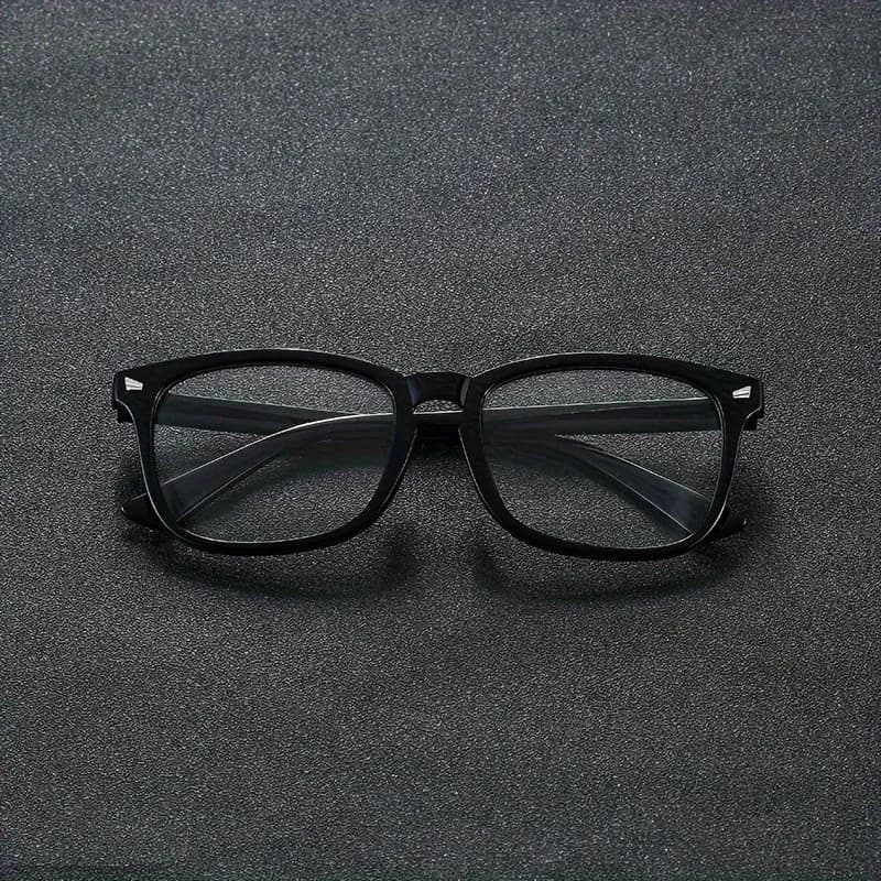 Lunettes Anti-lumière bleue à rivets carrés, 1 pièce, pour les déplacements quotidiens, lunettes à l