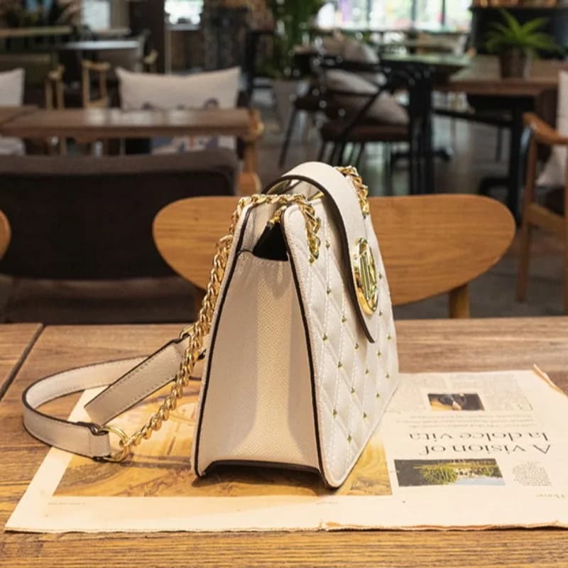 Sac à bandoulière, sac pour femme, nouveau sac à chaîne en losanges tendance 2026, sac fourre-tout b