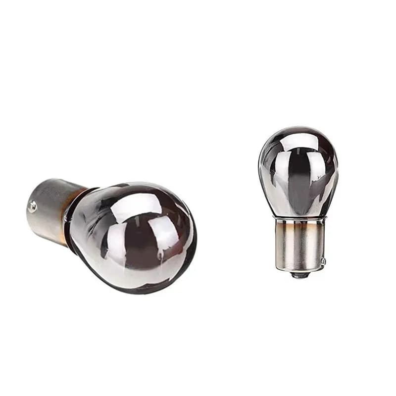 Ampoule chromée ambre 581 py21w S25 bau15s, clignotant invisible 1156 12v21w, lampe de signalisation