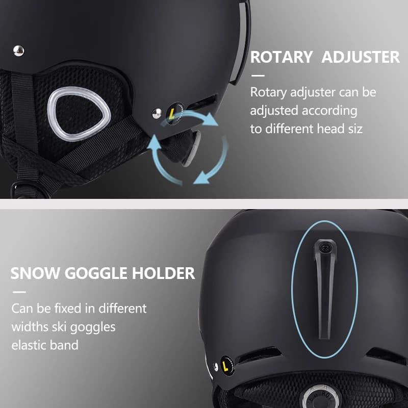 Horntour nouveau casque de Ski ABC + EPS haute qualité garder au chaud casque de Ski Anti-impact pou