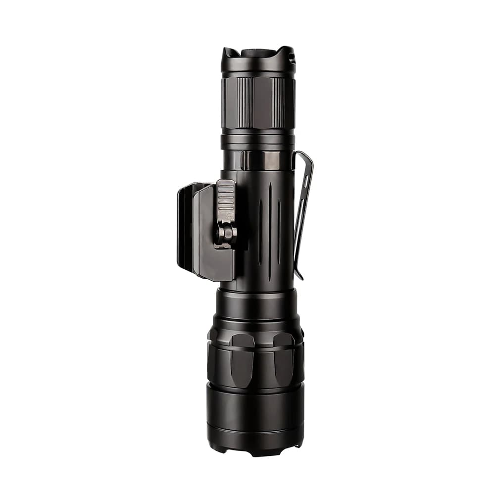 Olla Fire R8 Army Dullamp, Lampe de poche, 1700 lumens, 350 mètres, Autodéfense, Batterie 18650, Tor