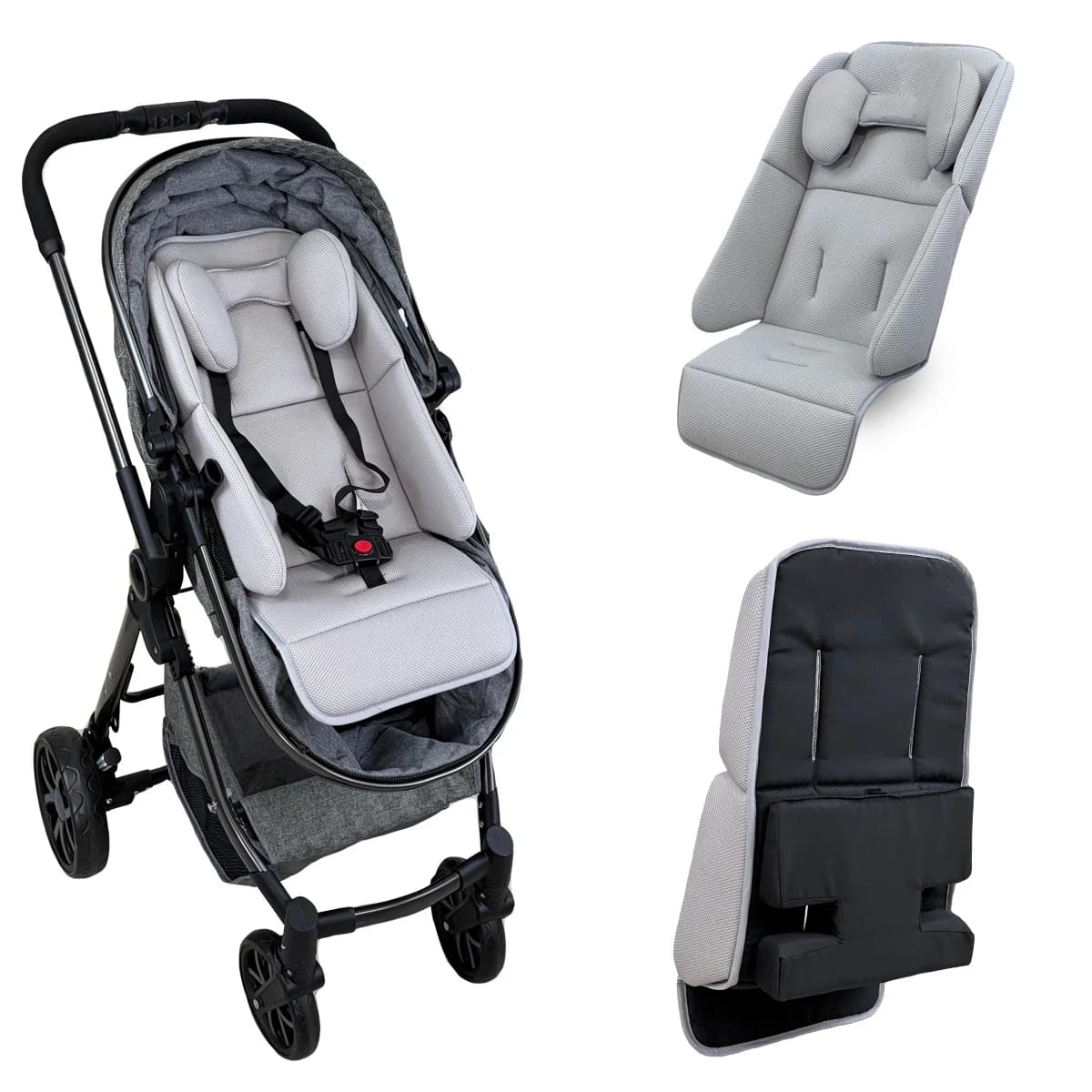 Coussin de siège universel pour poussette de bébé, Compatible avec Uppababy Vista V2, V3 Cruz V2 2 e