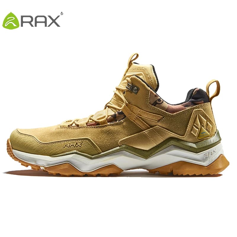 Rax-Chaussures de randonnée imperméables pour hommes, randonnée en plein air, pêche, calcul de degré