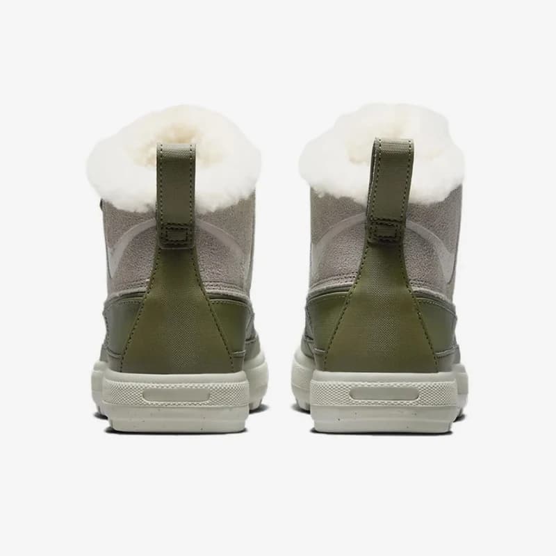 Nike Official WOODSIDE CHUKKA 2 Chaussures décontractées doublées en polaire pour femme 537345 -200