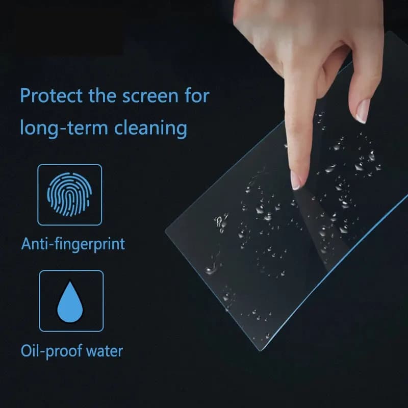 Film de protection en verre pour écran LCD de navigation GPS de voiture, film anti-rayures, accessoi