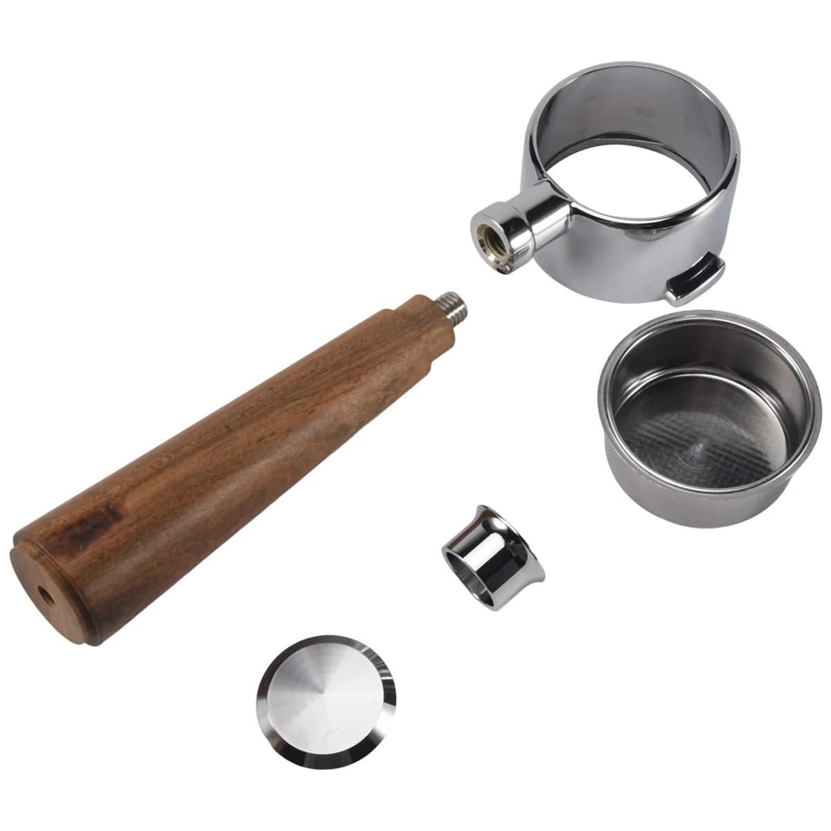 Porte-filtre sans fond pour Delonghi, pièces de rechange pour poignée à 2 oreilles, ECP3420, ECaxes,