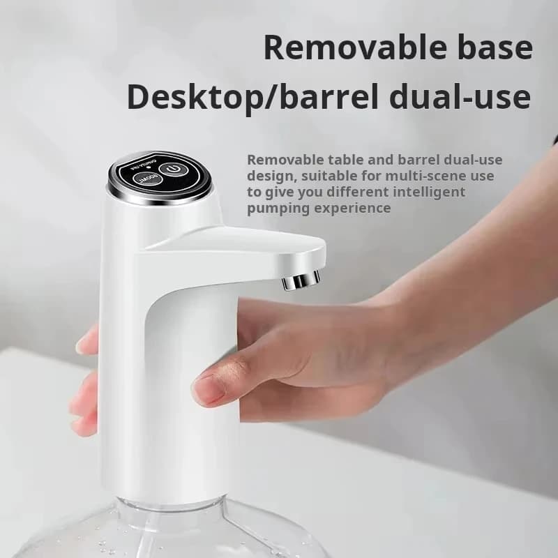 Presse à eau automatique, pompe à eau électrique en baril domestique, pompe à eau minérale Rechargea