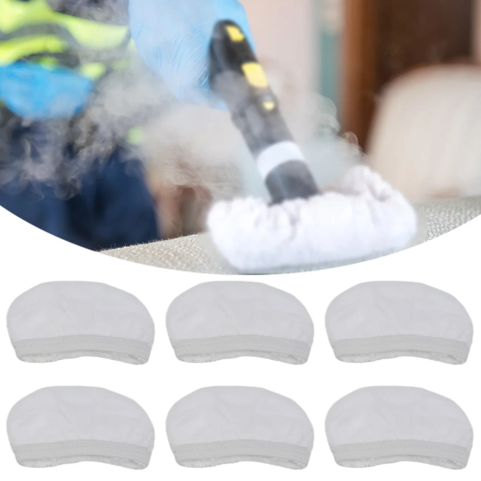 Tampon en tissu de vadrouille pour Vaporetto pour Smart 100 et nettoyeurs à vapeur pratiques, chiffo
