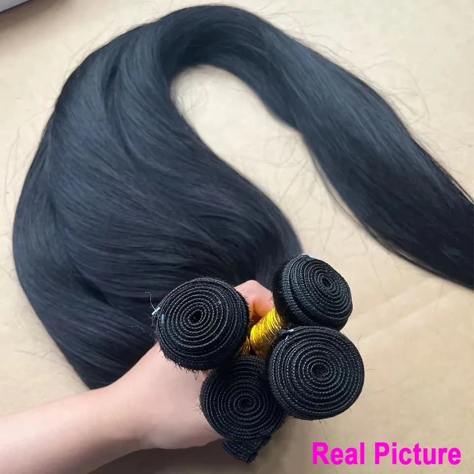 BINF Hair Wholesale – Offre Spéciale : Lots de Cheveux Humains Brésiliens 100% Naturels, Raides comm
