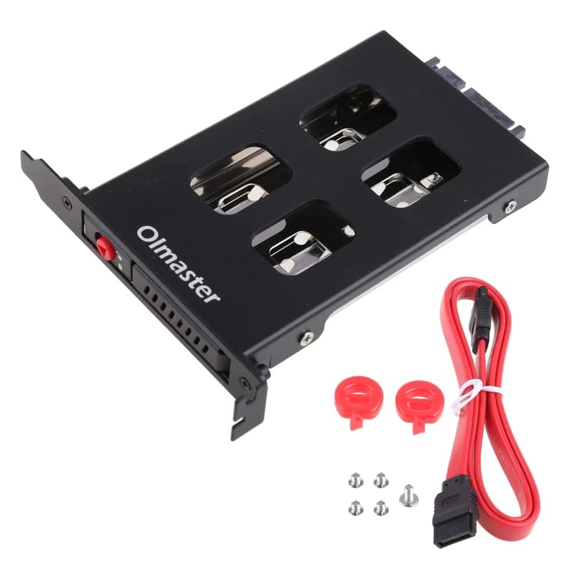 Boîtier rack mobile Oimaster Pci pour disque dur 2,5 pouces pour boîtier