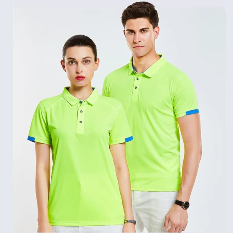 Sport décontracté séchage rapide revers à manches courtes POLO combinaison de cyclisme costume de Fi