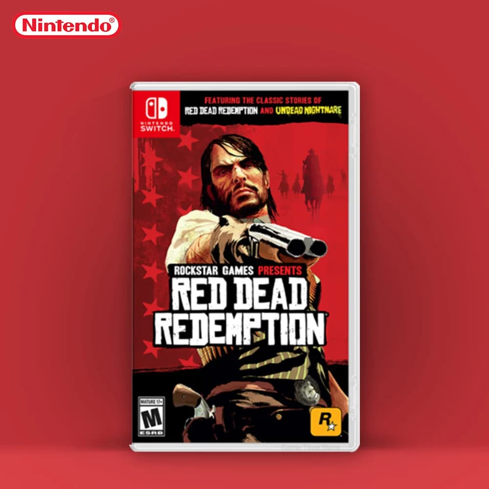 Red Dead Redemption offres de jeux Nintendo Switch, carte de jeu fongique 100% originale, lecteur Ac