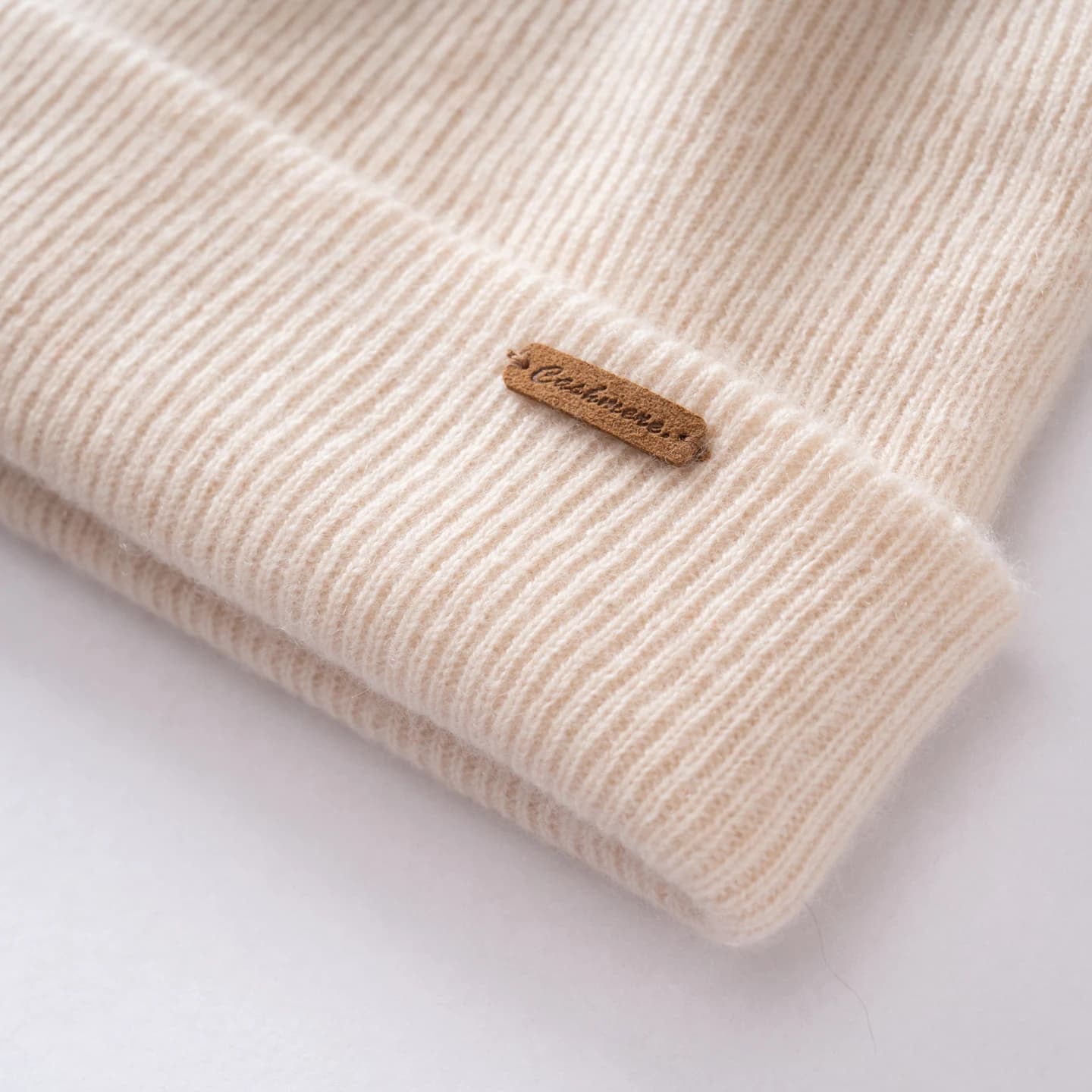 Bonnet tricoté en cachemire 100% de haute qualité pour hommes/femmes, couleur unie, chaud et décontr