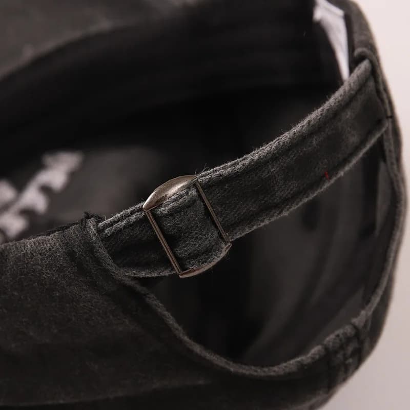 Casquette de baseball avec lettres brodées pour enfants, mode rétro, chapeau en langue de canard pou