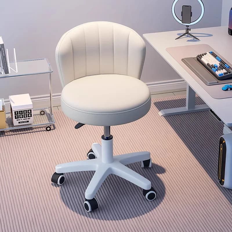 360 °   Chaise rotative, tabouret de maquillage réglable en hauteur, coiffeuse de chambre à coucher,