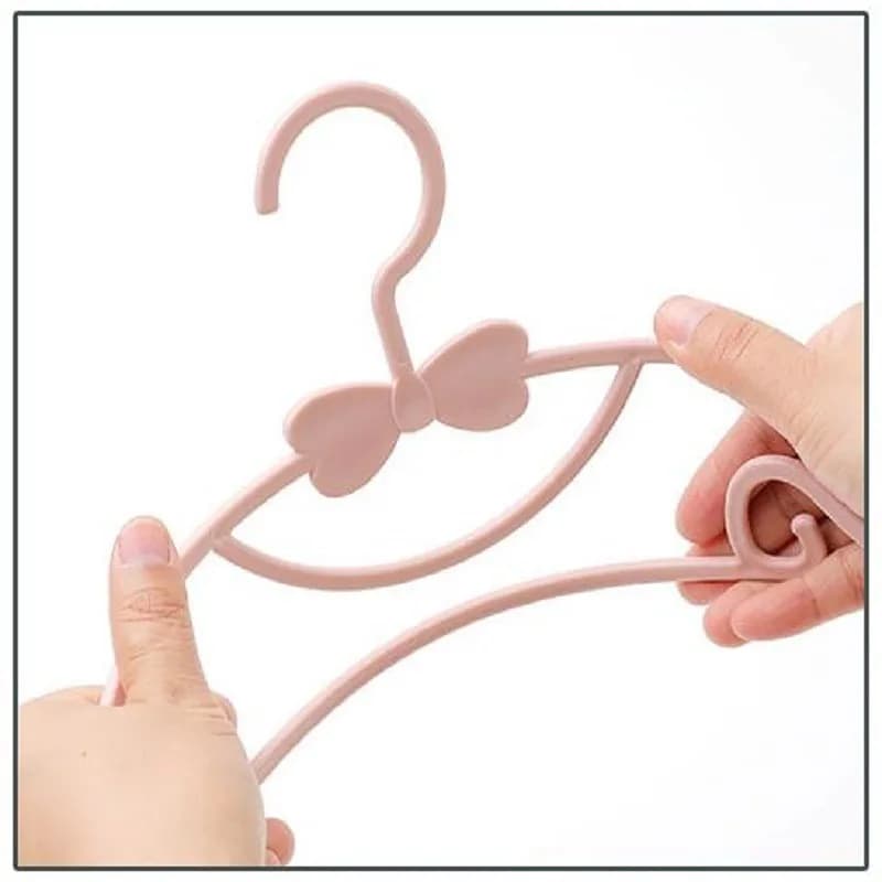 Porte-vêtements en plastique pour bébé, 5/10/20 pièces, Portable, affichage de serviettes, écharpes,