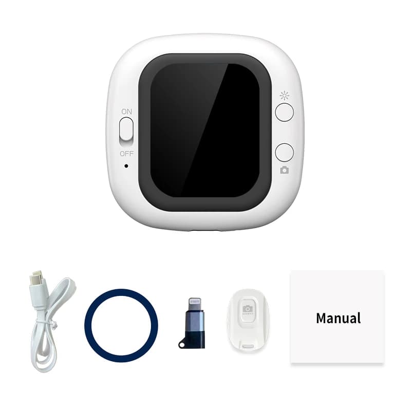 Téléphone portable magnétique caméra arrière Selfie caméra vidéo sans fil téléphone portable magnéti