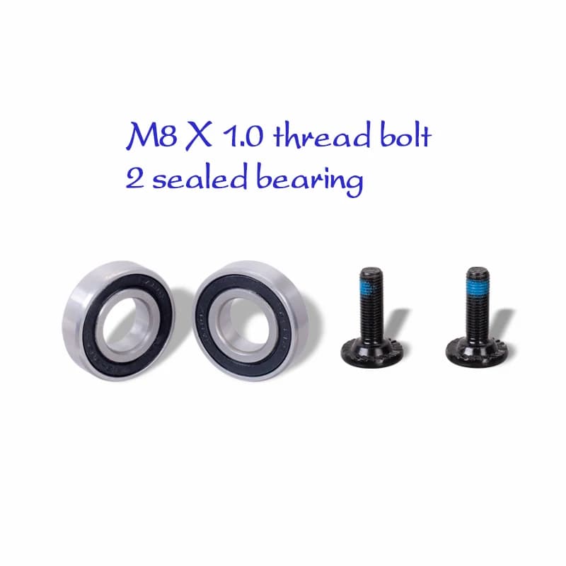 Kit de manivelle Funsea pour BMX Big Cruiser Wheelie Stunt Bike, avec moyeu central 170 mm, bras en 