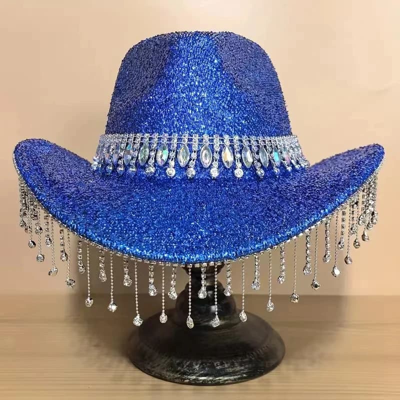 Chapeau Western Cirboy à larges bords pour hommes ou femmes, chapeau pour dames, gentleman, cow-girl