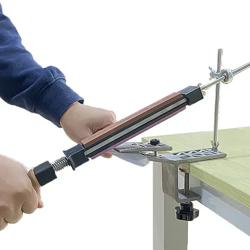 Nouvelle Table de serrage professionnelle, affûteur de couteaux professionnel, affûteur d'angle fixe