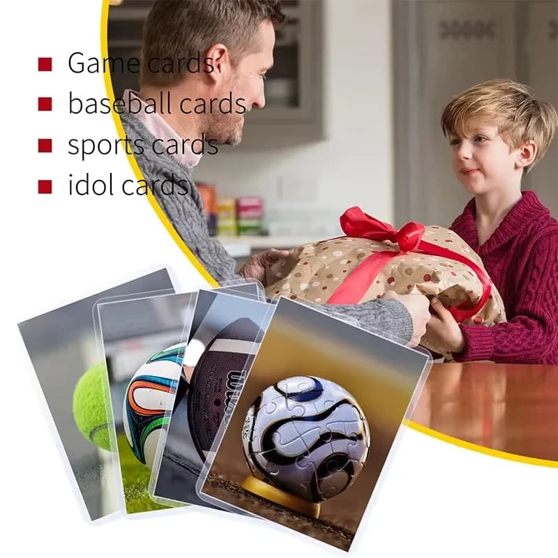 Porte-cartes en plastique dur PVC, porte-cartes de jeu, dessus de jouet pour protecteurs, rangement 