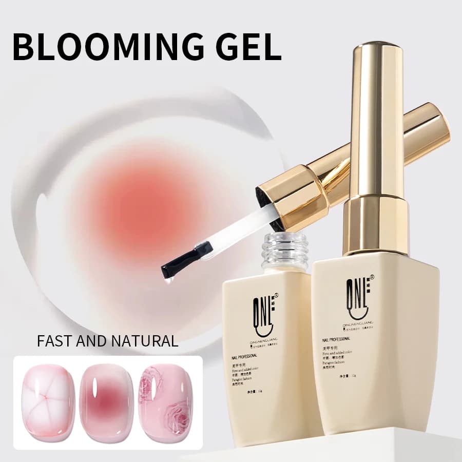 RS NAIL 12ml vernis Gel fleuri clair tremper UV LED Transparent fleur dégradé Gel Nail Art Semi Perm