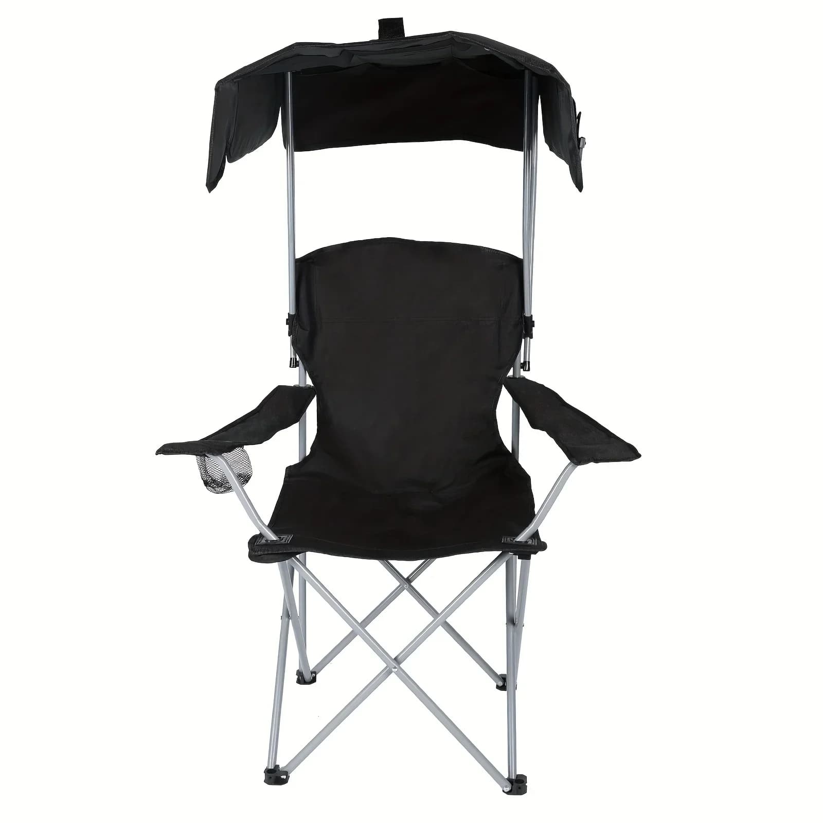 Chaise longue à baldaquin avec parasol pour le camping, la randonnée, les voyages et autres événemen