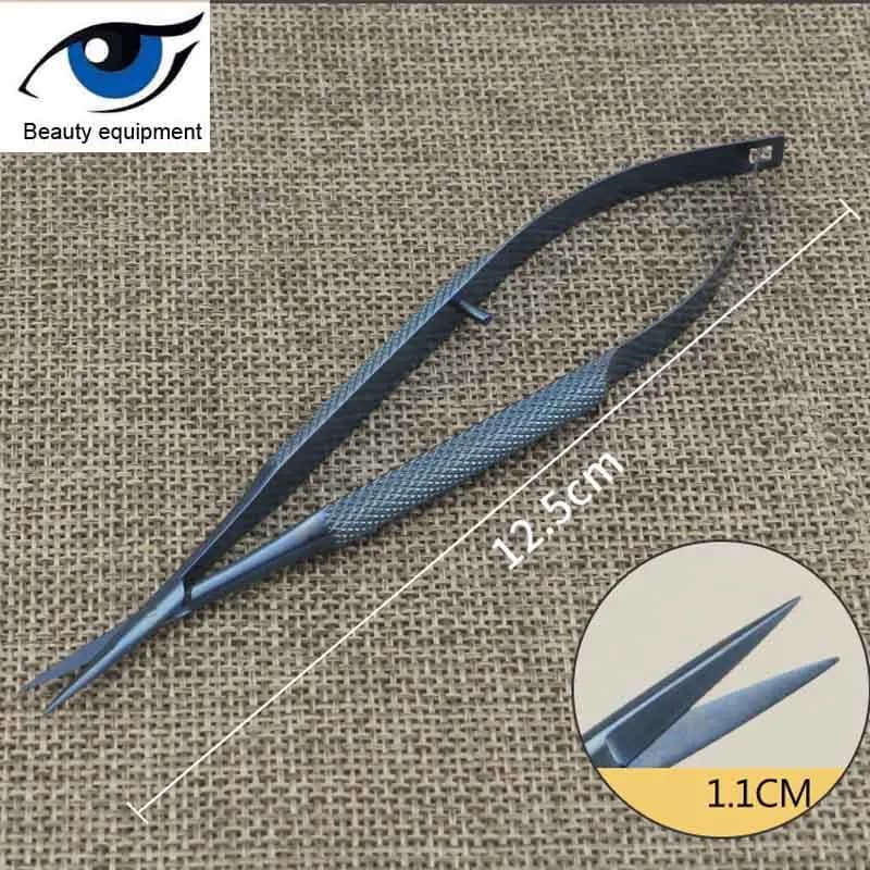 Ciseaux en alliage de titane de haute qualité, instruments microchirurgicaux ophtalmiques, outils ch