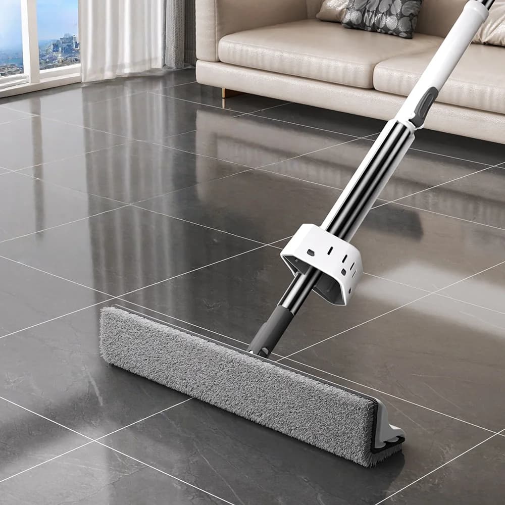Serpillère triangulaire double face pour nettoyage des sols, auto-nettoyante mains libres, serpillèr