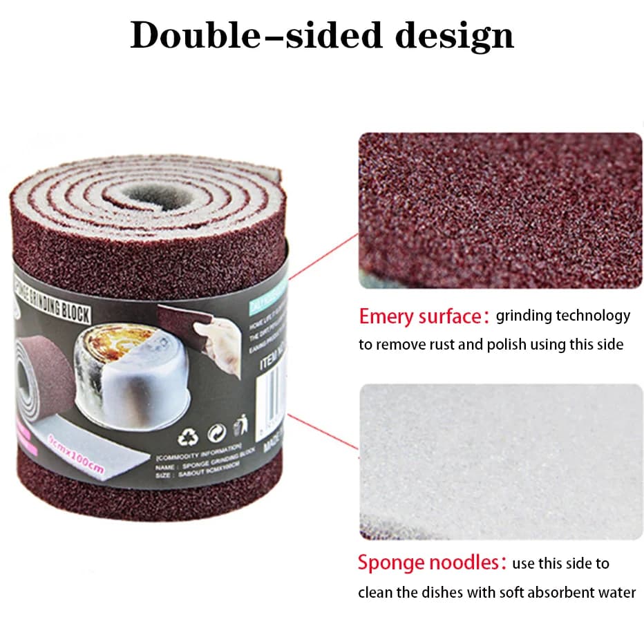 Éponge magique en mélamine carborundum, gomme de cuisine pour casserole, casseroles, éponges à vaiss