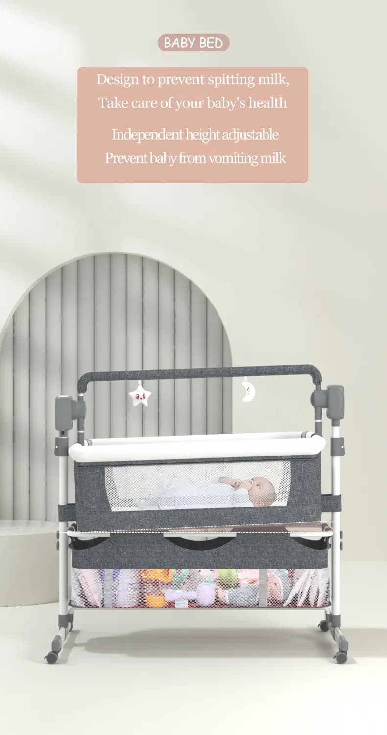Berceaux pour bébé, berceau électrique pour nouveau-nés, couffin à bascule Portable avec balançoire 