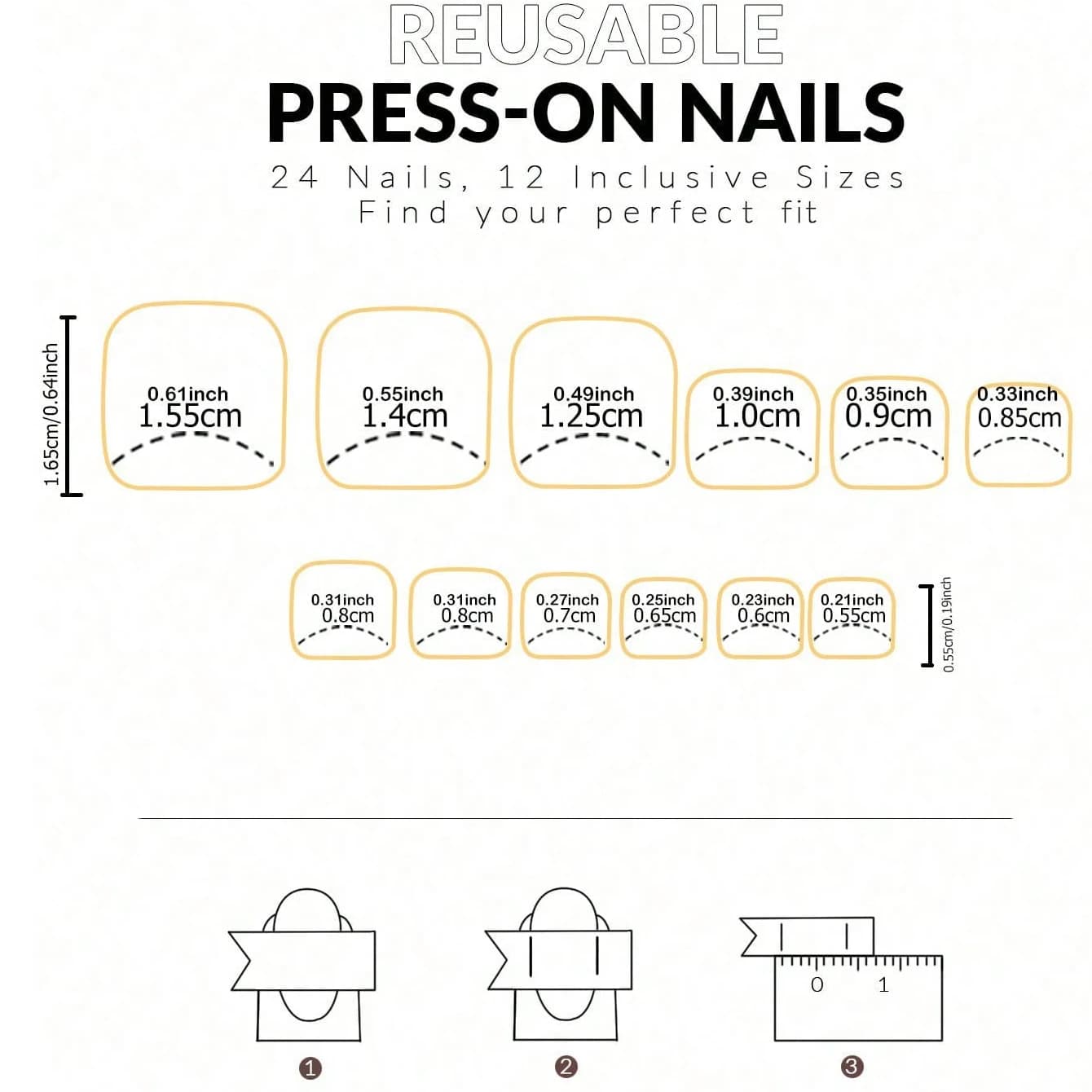 24 pièces ongles pressés rose vif, faux ongles courts, ongles carrés en acrylique pour le pressage d