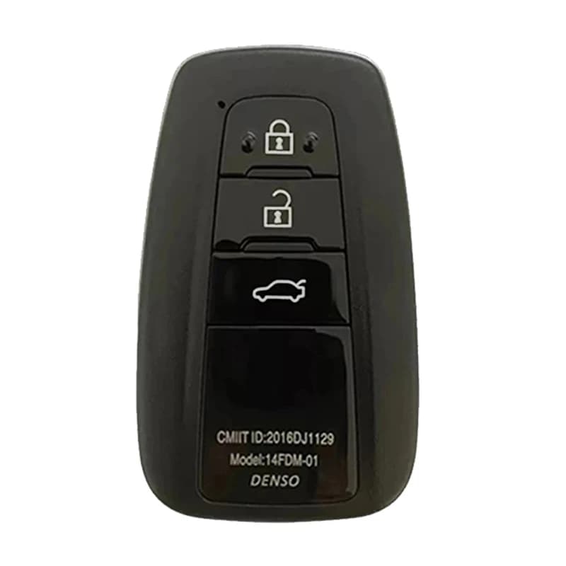 EllYECU-Clé à puce intelligente pour Toyota CorTrust2019, B2U2K2R, 3 boutons, 2020, 2021, 2022, 433M