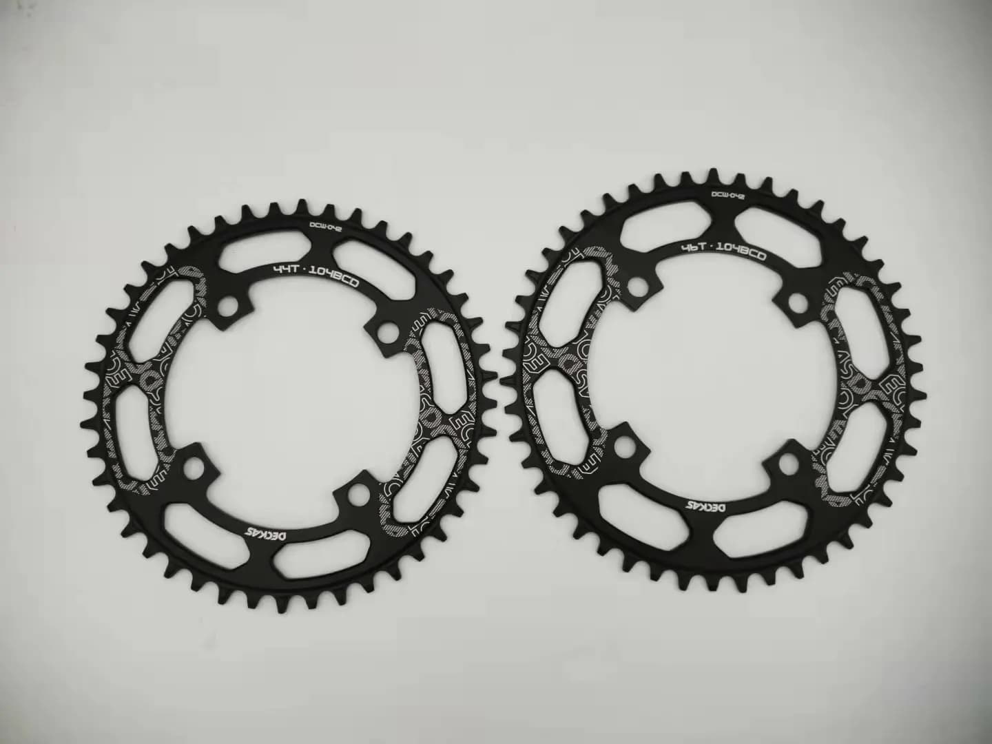 Deckas plateau de vélo rond 104BCD 32 34 36 38 40 42 44 46 48T 50 52 dents vtt vélo VTT plateau roue
