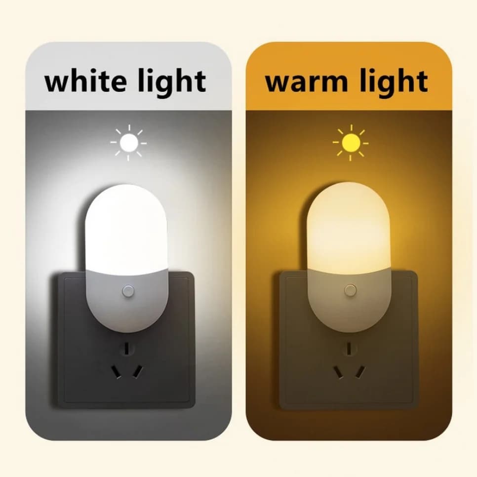 Lampe LED à économie d'énergie 3W, 2 couleurs US/EU, luminaire décoratif d'intérieur, idéal pour une