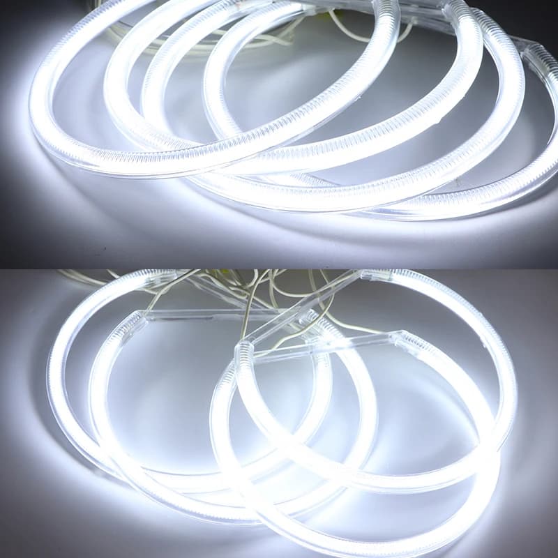 Kit d'anneaux yeux d'ange CCFL Ultra lumineux, pour BMW série 3 E36 316i 318i 318is 320i 323i 325i 3