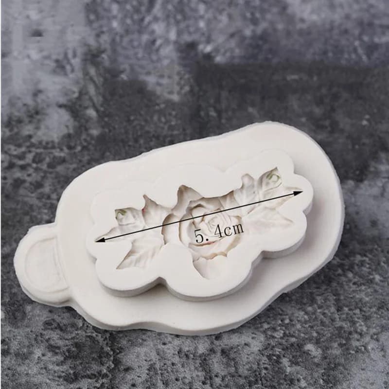 Moules en Silicone pour divers bouquets de fleurs, pâte à gomme, chocolat, Fondant, Sugarcraft, outi