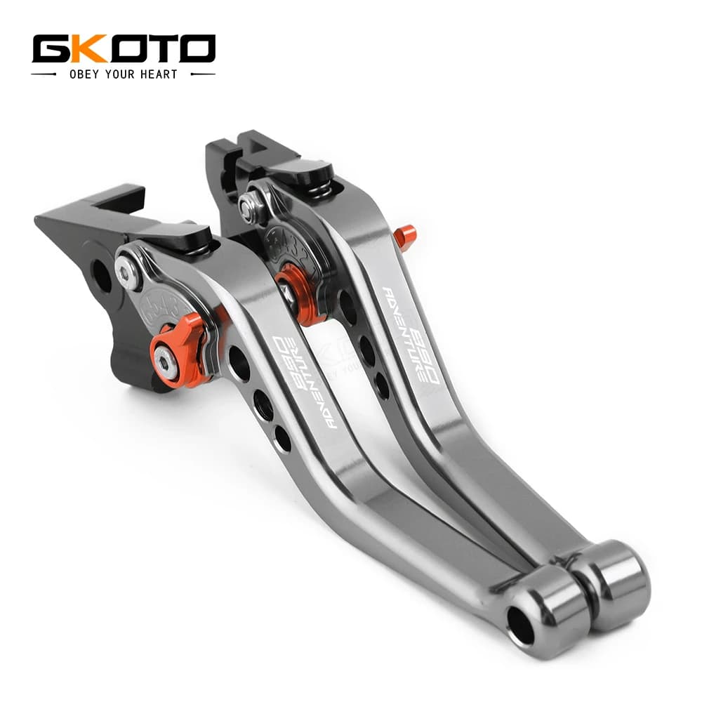 Leviers de frein et d'embrayage courts CNC, accessoires de moto pour KTM 890 Adventure 890Adventure 