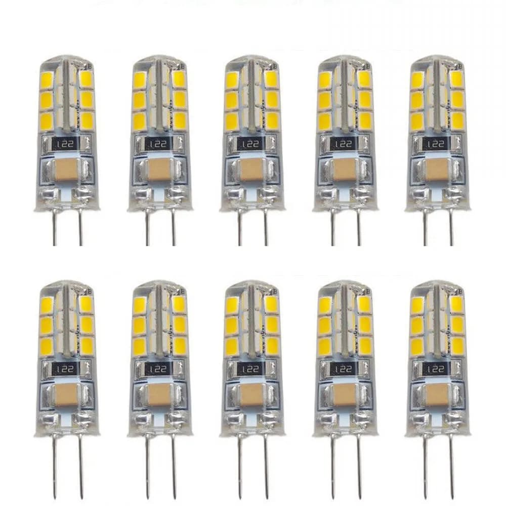 Ampoule Led G4 2W 3W 5W 9W 12W 15W 12V AC220V, économie de lampe en Silicone, Angle de faisceau 360,