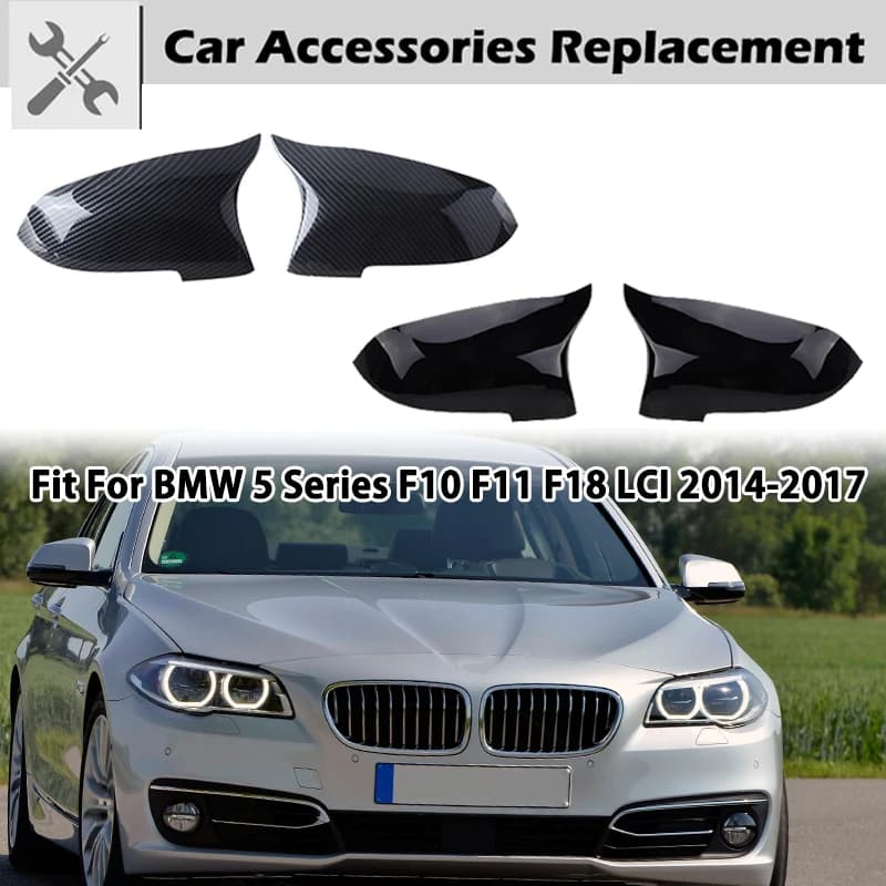 Couvercle de rétroviseur latéral, accessoires de voiture adaptés à la BMW série 5 F10 F11 F18 LCI 20