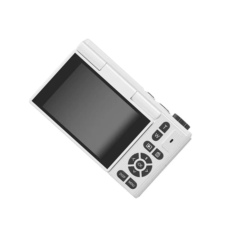 Appareil photo numérique pour vlogging, sortie 5K, écran rotatif à 180°, capteur 75MP, zoom 18x, sta