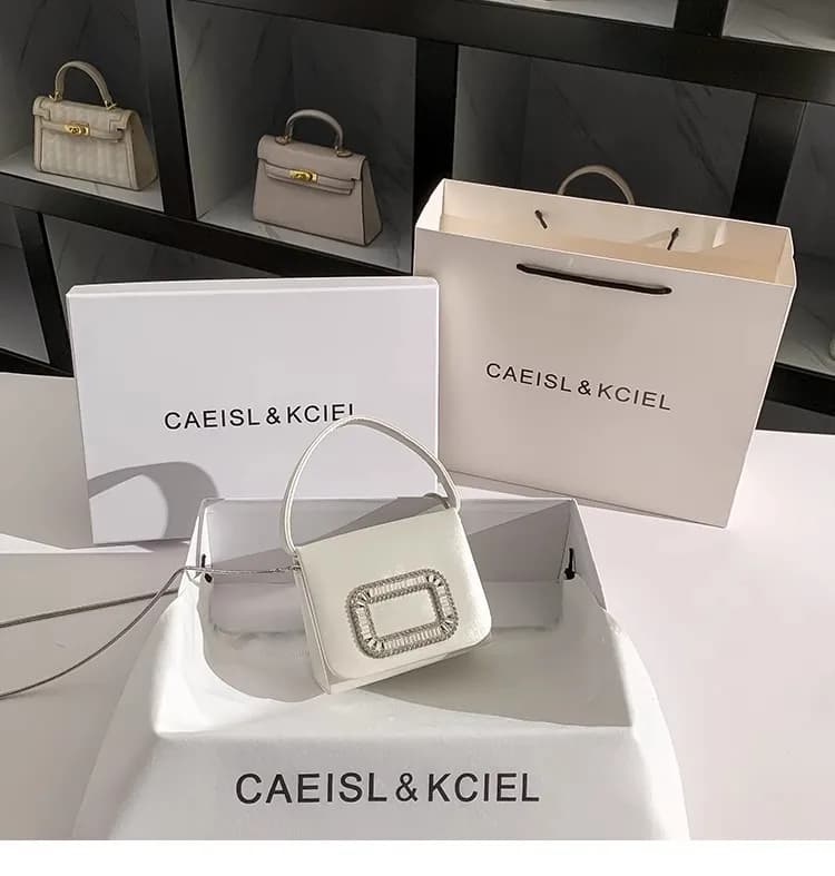 Sac à main à paillettes et diamants brillants pour femmes, Mini sac de luxe en Satin de bonne qualit