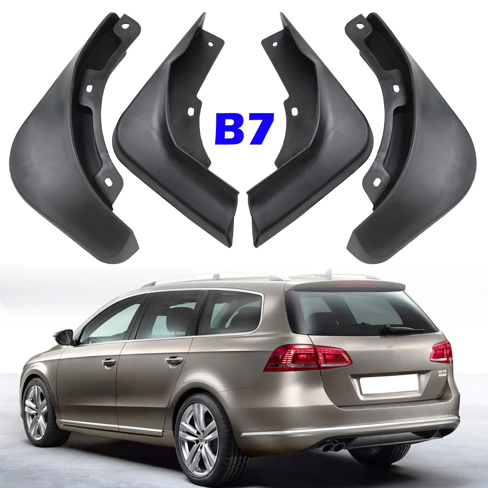4X garde-boue de voiture pour VW Passat B7 3C variante Combi Estate 2011 - 2015 garde-boue garde-bou