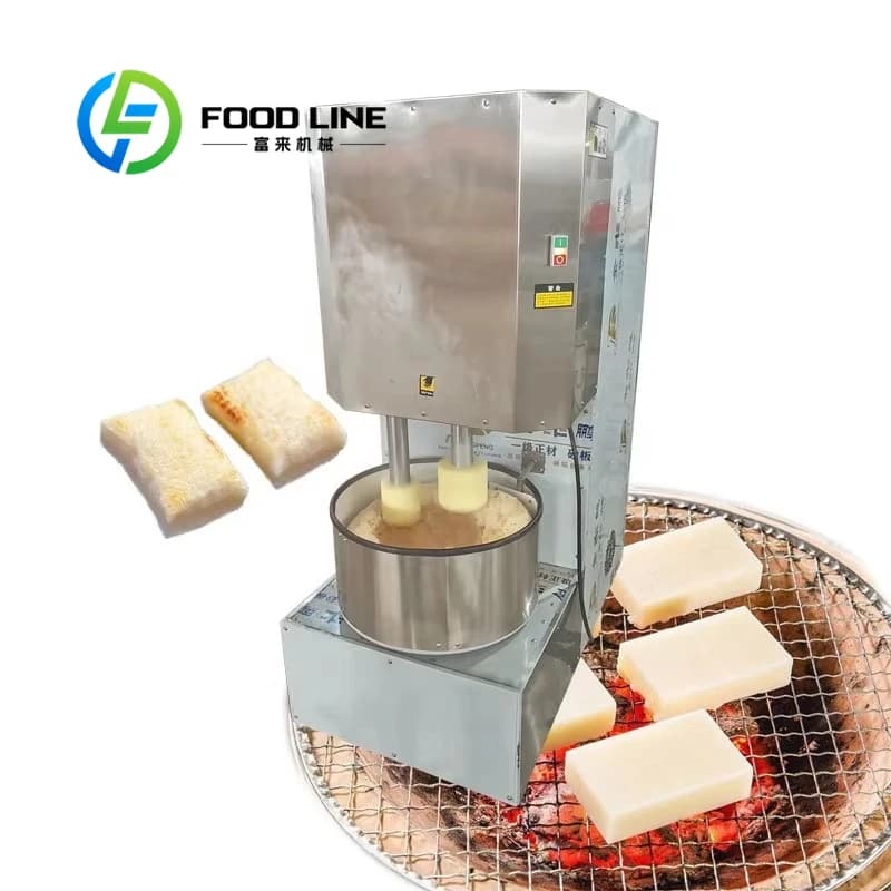 Machine de transformation de garaetteok mochi de bonne qualité, 20 kg/lot, machine électrique à pile